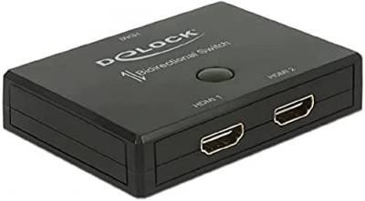 Delock HDMI 2 - 1 Umschalter Switch bidirektional 4K 60 Hz von DeLOCK