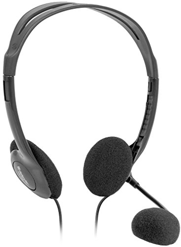 Defender Kopfhörer mit Mikrophon für PC Aura HN-102 schwarz, Kabel 1,8 m, Headset von Defender
