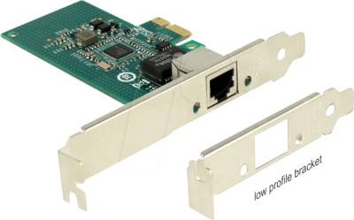 DELOCK 89942 - Netzwerkkarte, PCI Express, 1 x Gigabit Ethernet von Delock