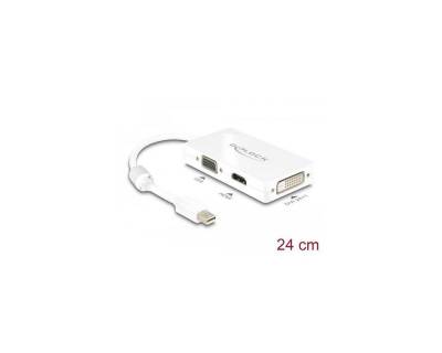 Delock Adapter mini DisplayPort 1.1 Stecker > VGA/HDMI/DVI... Computer-Kabel, Display Port Mini, HDMI von Delock