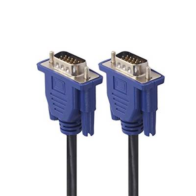 Demiawaking VGA HD 15Pin männlich zu männlichen Laptop Monitor Verlängerung Kabel (3M) von Demiawaking