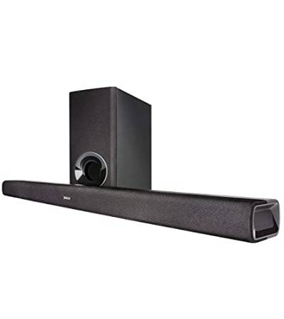 Denon DHT-S316 2.1 Flache TV Soundbar mit kabellosem Subwoofer, Bluetooth, HDMI ARC, Dolby Digital, DTS, optischer Eingang von Denon