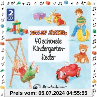Detlev Jöckers 40 schönste Kindergartenlieder (inkl. Liederbuch-Download) von Detlev Jöcker
