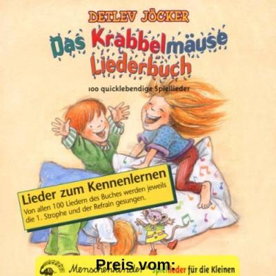 Krabbelmäuse Liederbuch von Detlev Jöcker