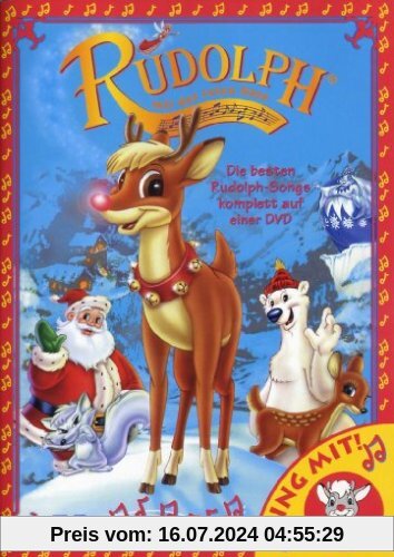 Rudolph mit der roten Nase - Sing mit! von Detlev Jöcker