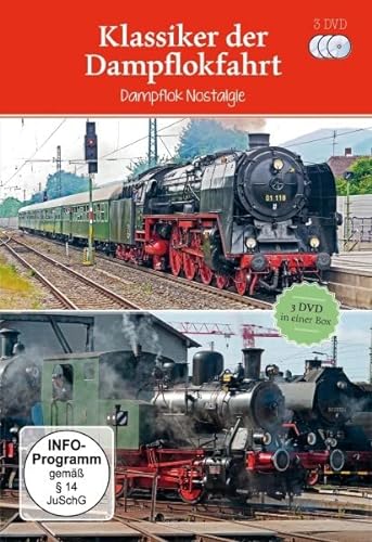 Klassiker der Dampflokfahrt [3 DVDs] von Deutsche Austrophon GmbH