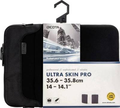 Dicota Notebook Hülle Ultra Skin PRO 14-14.1 Passend für maximal: 35,8cm (14,1 ) Schwarz von Dicota