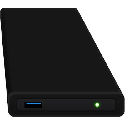 Digittrade HipDisk Externe Festplatte 1TB 2,5 Zoll USB 3.0 mit austauschbarer Silikon-Schutzhülle schwarz Festplattengehäuse stoßfest wasserdicht von Digittrade
