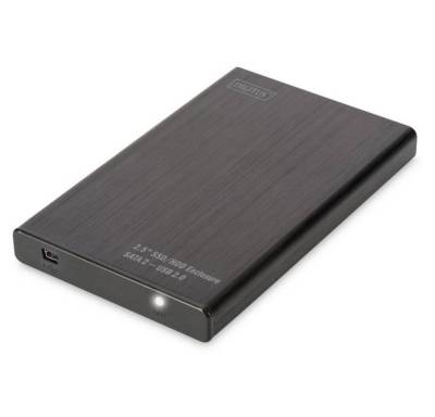 Digitus Festplatten-Gehäuse Festplattengehäuse 2.5″ (6.35cm) USB 2.0 von Digitus