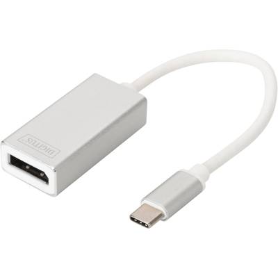 USB Adapter, USB-C Stecker > DisplayPort 4K Buchse von Digitus