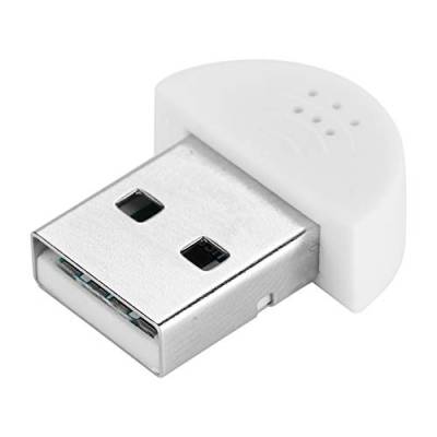 Mikrofon, USB-Gesangsmikro, PC, Notebook, Raspberry Pi, Klinkenanschluss, M, Tragbares USB-Studio-Sprachmikrofon, Audio- und Videozubehör (Weiß) von Dioche