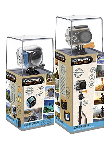 Discovery Adventures 360° Sport Discovery (Weitwinkelsicht + WiFi) + Full-HD-Kamera (mit eingebautem WLAN) [5 Jahre Garantie] von Discovery Adventures