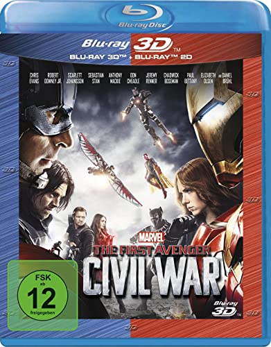 The First Avenger: Civil War [Blu-Ray + Blu-Ray 3D] von Disney