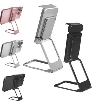 Donubiiu New Upgraded Back Clip Type 360 Folding Bracket, Cell Phone Stand, Back Clip Foldable Phone Holder, Cell Phone Stand, with iPhone 15 14 13 12 11 Pro Xs Xs Max (2PCS-E) von Donubiiu