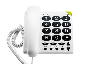 DORO Großtasten-Telefon PhoneEasy 311c von Doro