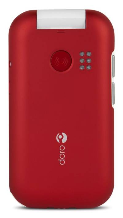 DORO Handy 6040, rot/weiß von Doro