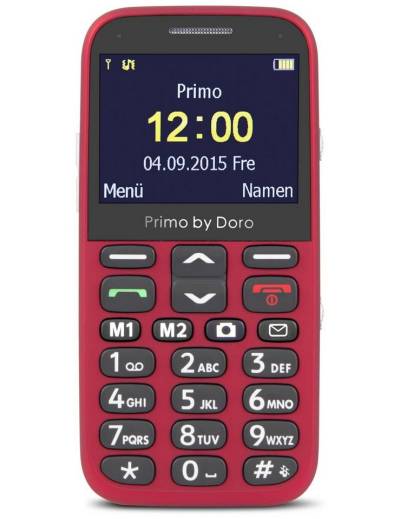 Doro DORO Handy Primo 366, rot Handy von Doro