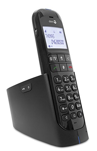 Doro Magna 2005 schnurloses DECT-Telefon mit integriertem Anrufbeantworter/extra lauter Anrufsignalisierung schwarz von Doro