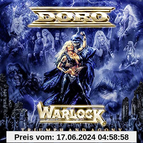 Warlock-Triumph and Agony Live (CD+Blu-Ray) von Doro