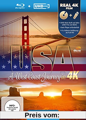 USA - A West Coast Journey (UHD Stick in Real 4K + Blu-ray) - Limited Edition von Doug Laurent