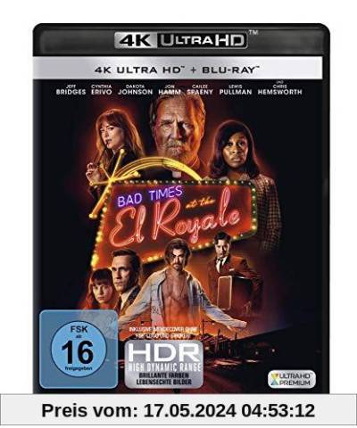 Bad Times at the El Royale  (4K Ultra HD) (+ Blu-ray 2D) von Drew Goddard