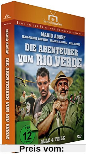 Die Abenteurer vom Rio Verde - Der komplette Vierteiler (Fernsehjuwelen) [2 DVDs] von Duccio Tessari