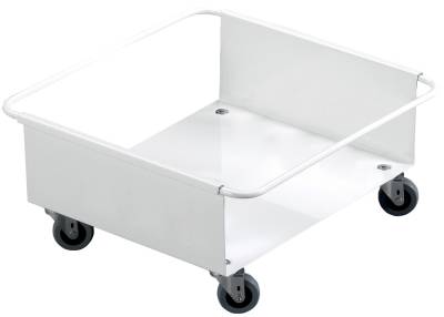 DURABLE Fahrwagen DURABIN TROLLEY 90, Farbe: weiß von Durable