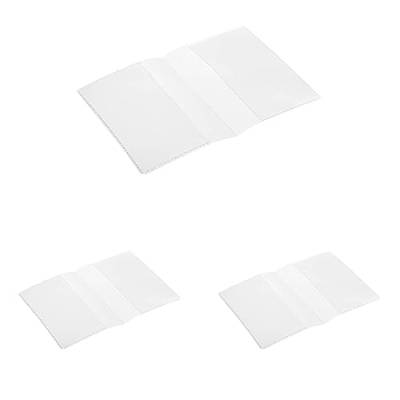 Durable Schutz- und Ausweishülle, Doppelhülle für Dokumente DIN A7 (148 x 105 mm), 10 Stück, transparent, 213819 (Packung mit 3) von Durable