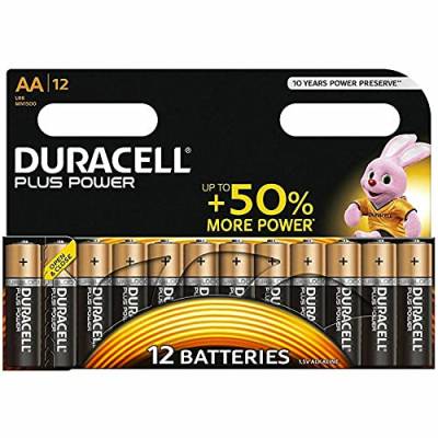 Duracell Plus AA Batterien 12er Pack von Duracell