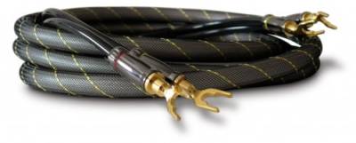 Dynavox High-End Lautspecherkabel, Paar, Flexibles Kabel mit hochwertigen Bananensteckern, konfektioniert, Farbe schwarz, Länge 3m von Dynavox