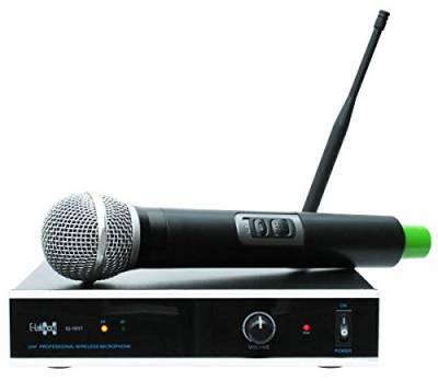 E-Lektron IU-1017 digital UHF Funkmiktrofon System mit 1x Hand-Mikrofon drahtlos Set von E-Lektron