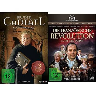 Bruder Cadfael - Collector's Box [6 DVDs] & Die Französische Revolution - Jahre des Zorns - Der komplette Vierteiler (Fernsehjuwelen) [2 DVDs] von EDEL