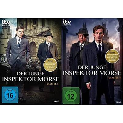 Der Junge Inspektor Morse-Staffel 5 [3 DVDs] & Der junge Inspektor Morse - Staffel 4 [2 DVDs] von EDEL
