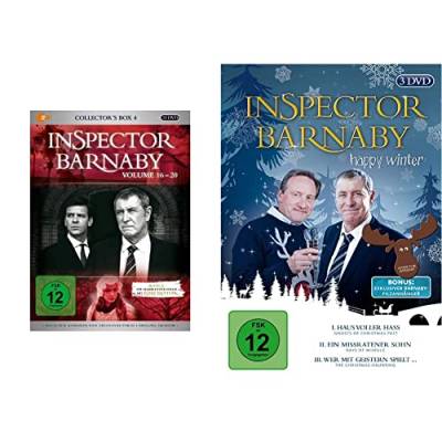 Inspector Barnaby - Collector's Box 4, Vol. 16-20 (21 Discs) & Inspector Barnaby - Happy Winter [3 DVDs] von EDEL