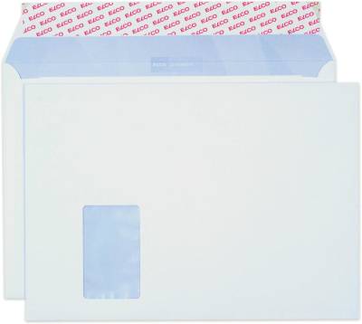 ELCO Briefumschläge DIN C4 mit Fenster haftklebend von ELCO