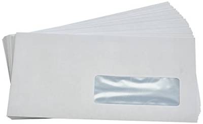 Elco 60289 500 Stück Briefumschläge mit Fenster, Format C5/6 weiß von ELCO