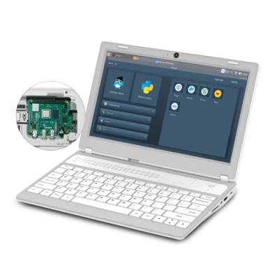 ELECROW Raspberry Pi Kit, CrowPi-L Programmierung Lernen Laptop, Einplatinencomputer, Python und grafisches Codierungslernen, Elektronik STEM für Starter (RPI nicht im Lieferumfang enthalten) von ELECROW