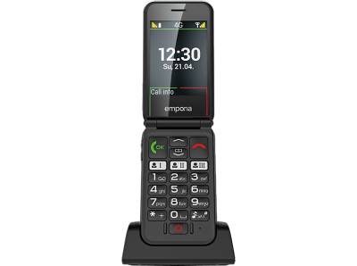 EMPORIA SIMPLICITYglam 4G Mobiltelefon, Weiß/Schwarz von EMPORIA