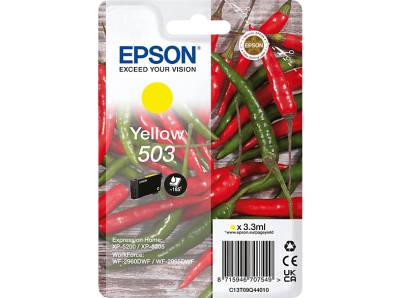 EPSON 503 Singlepack Tintenpatrone Gelb (C13T09Q44010) von EPSON