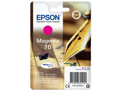 EPSON Original Tintenpatrone Magenta (C13T16234012) von EPSON
