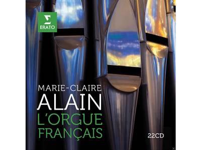 Marie-Claire Alain - Französische Orgelmusik (CD) von ERATO