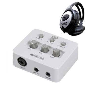 ESI ESI NEVA Uno USB Audio-Interface mit Kopfhörer Digitales Aufnahmegerät von ESI