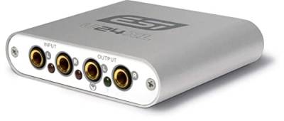 ESI U24 XL | 24-bit USB Audiointerface für PC & Mac mit S/PDIF I/O von ESI