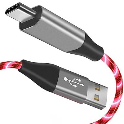 Areson LED USB C Kabel (rot) von ETRSAIRL