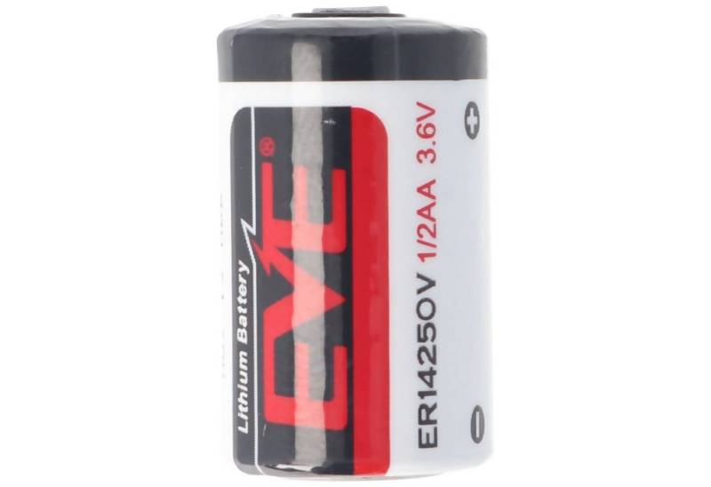 EVE Eve Lithium 3,6V Batterie ER14250V 1/2AA Batterie -55 °C bis 85 °C Gr Batterie, (3,6 V) von EVE