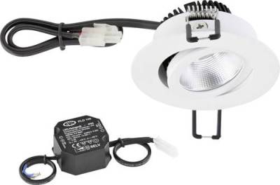 EVN PC20N60127 LED-Einbauleuchte LED LED fest eingebaut 6W Weiß von EVN