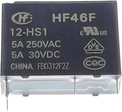Ersatzteile Relais 5PCS Relais HF46F-12-HS1 HF46F 12-HS1 HF46F-12-HS1T 12V 5A DIP4 (Size : 12V) von EWYOTUAL