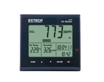 Extech Luftqualitäts- und Kohlendioxid-Monitor, 1 Stück, CO100 von EXTECH