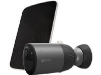 EZVIZ Bullet-Kamera-Set mit wiederaufladbarem Akku und Solarpanel, 4 MP 2,8-mm-Optik, Leuchtweite bis zu 10 m, SD-Karte 32 GB, IP66, WLAN von EZVIZ