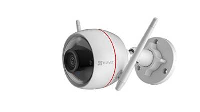 EZVIZ C3W Full HD Outdoor Smart Security Cam, mit Sirene & Stroboskoplicht, Farb-Nachtsicht von EZVIZ